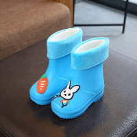 迪鲁奥（DILUAO)儿童雨鞋1-10岁幼儿水鞋女童两用宝宝套鞋小孩雨靴四季胶鞋