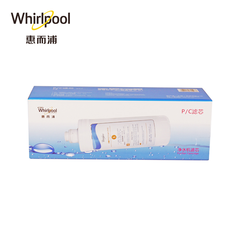 帮客材配 Whirlpool惠而浦净水器R600C88净水机 折叠PP/CTO滤芯 (P/C) PP棉+CTO 第1级高清大图