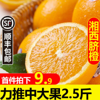 【顺丰发货】苗家十八洞 湘西纽荷尔脐橙2.5斤装 单果径65-75mm 时令新鲜水果橙子坏果包赔