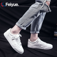 feiyue/飞跃男女款新款小白鞋休闲帆布鞋日系潮流街拍百搭板鞋