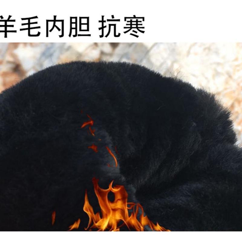 抚樽加绒羊皮手套高清大图