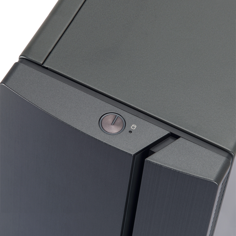 联想(Lenovo)擎天T510A-15 台式电脑整机( i3-9100 8G 1T+256G SSD固态 集显 Win10)21.5英寸显示器 商用家用办公