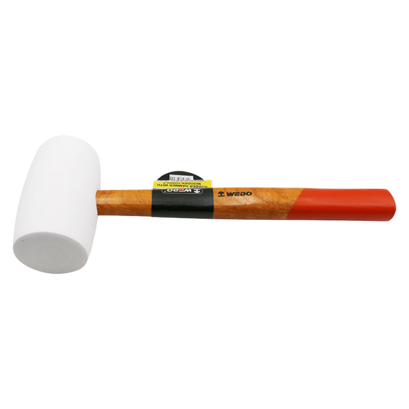 维度WEDO白胶锤大号皮锤橡皮锤橡胶锤（白色木柄工业级）24oz WEDO295-24 /把高清大图