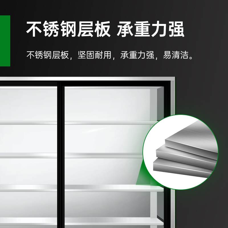 意黛斯(YIDAISI)串串柜展示柜冰箱大容量烧烤串串凉菜商用菜品展示柜冷藏保鲜柜点菜柜YDS-CCG12 1.2米高清大图