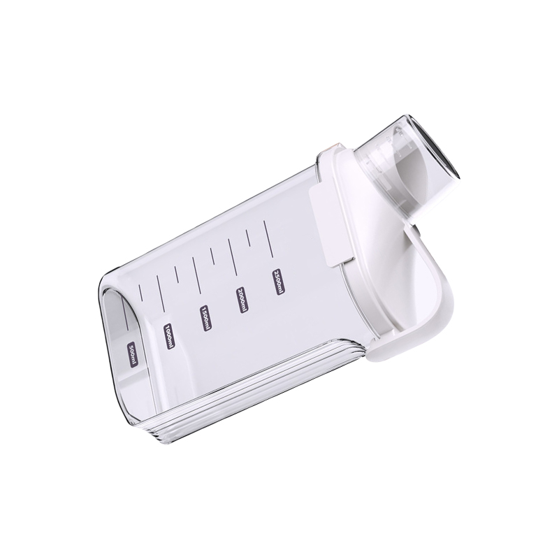 海亚森 M1C39 大号长柄壶盖杂粮罐收纳盒(计价单位:个)透明色高清大图