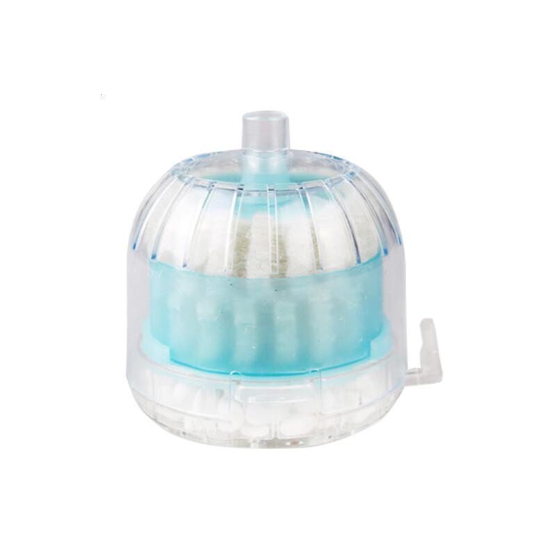 水妖精鱼缸迷你吸便器小型生化棉过滤器反气举气动式过滤设备