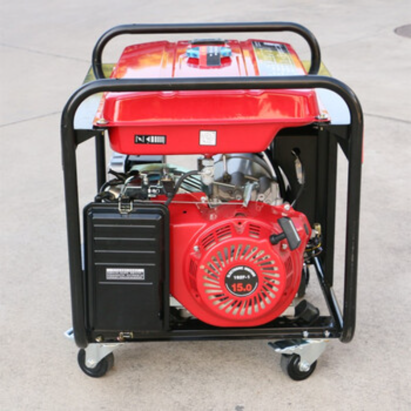 东明DONMIN 三相10KW便携移动应急备用汽油发电机DMS12000CXD-1高清大图