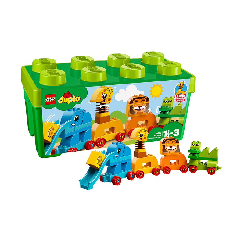 LEGO乐高 Duplo得宝系列拼插玩具 10863 我的创意动物大巡游 1.5-3岁