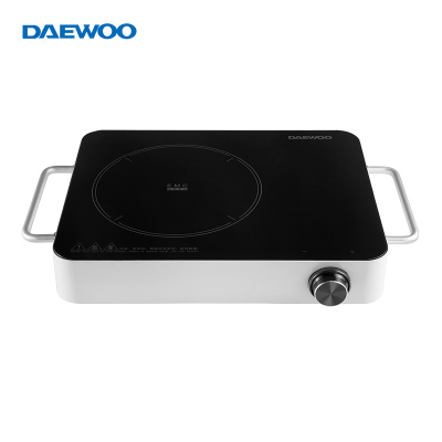 大宇(DAEWOO)电陶炉T1-3 电磁炉家用远红外光波加热不挑锅 静音白色