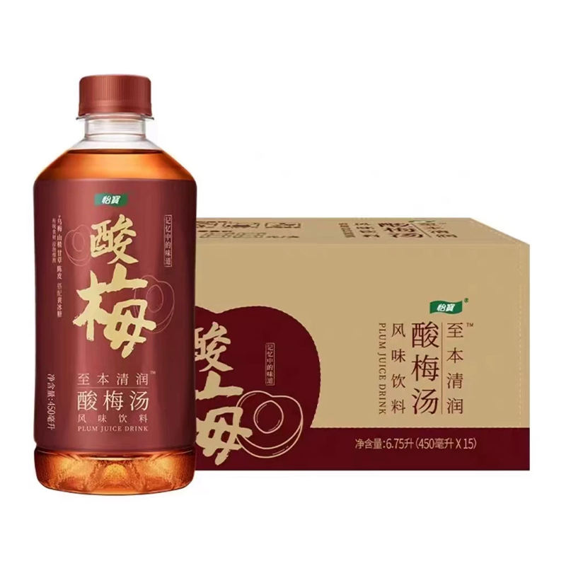 怡宝 至本清润酸梅汤450ml*15瓶箱装