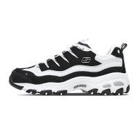 Skechers斯凯奇女鞋D'LITES时尚系带休闲运动鞋熊猫鞋13141