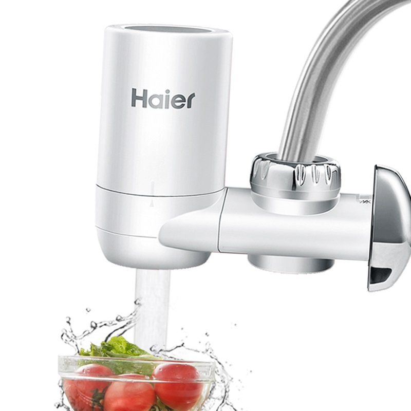 海尔/Haier 龙头净水器 厨房净水龙头HT301-1 家用厨房自来水过滤三档出水陶瓷滤芯