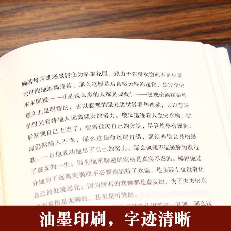 【精装】人生的智慧 叔本华 人生哲学智慧美学 韦启昌推荐 叔本华经典书籍 唯意志主义西方哲学 97875168110