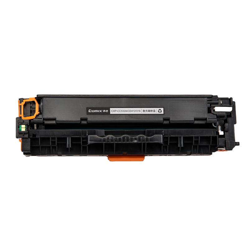齐心 CXP-CC532A/CE412/318 激光碳粉盒 2800页 黄色高清大图