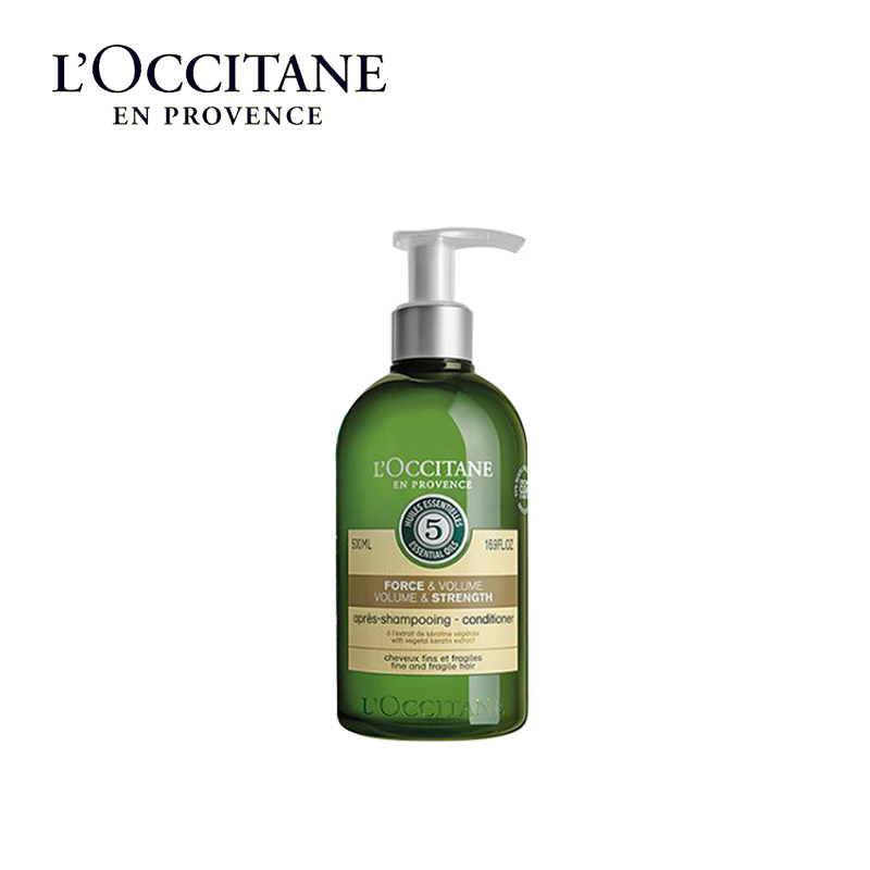 欧舒丹(L’OCCITANE)5合1草本菁纯强韧丰盈护发素500ml