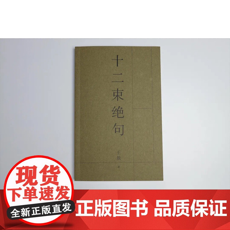十二束绝句 王敖诗集纯绝句集中国当代文学作品上海文艺出版社另著绝句与传奇诗高清大图