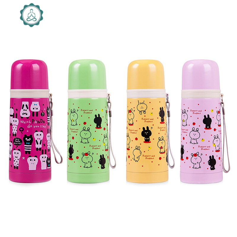 儿童保温杯防摔350男女小学生卡通水杯子304不锈钢便携水壶500封后