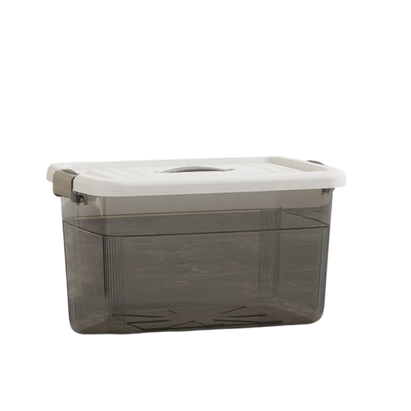 百晟长恒 BSCH-A80GS 40L 防水防潮透明整理收纳箱(计价单位:个)白盖透明