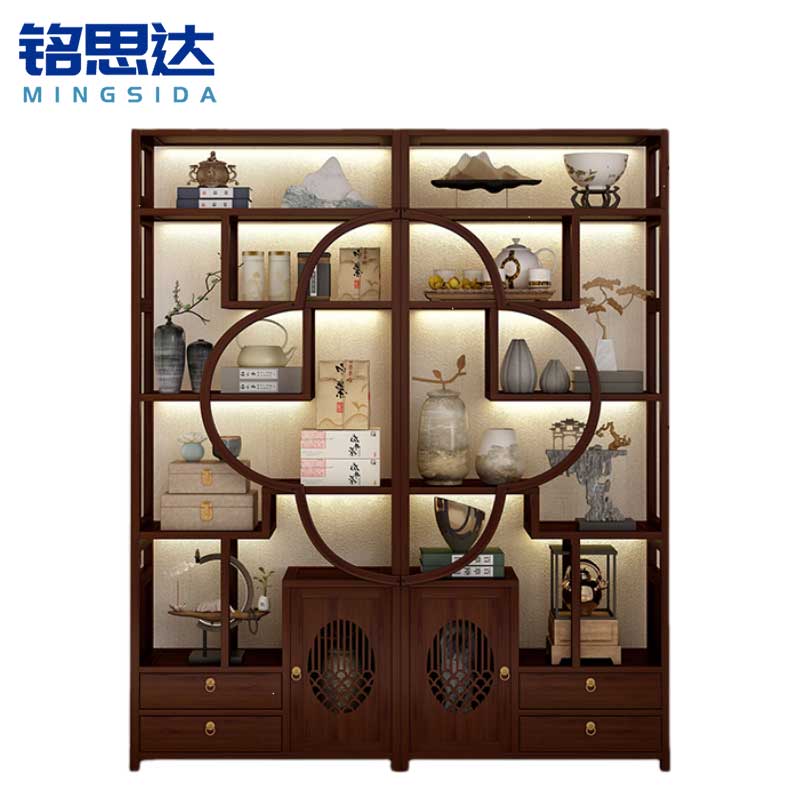 铭思达博古架展示架160*25*200cm个高清大图