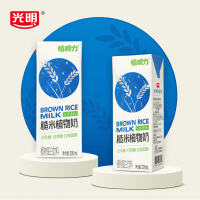 光明植噢力糙米植物奶200ml*12盒