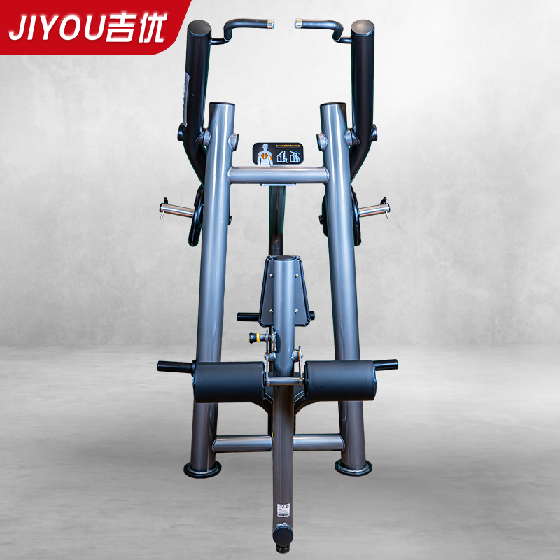 吉优JY-M03高拉背训练器商用综合训练健身房专用器械(不含杠铃片)高清大图