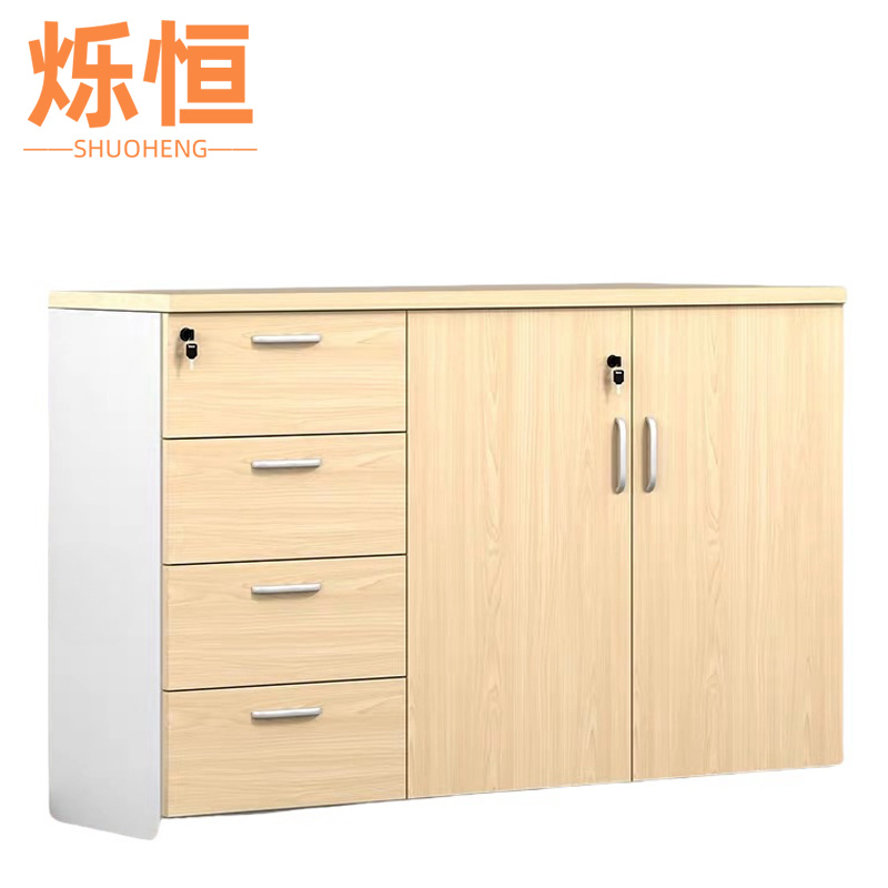 烁恒矮柜2门4抽屉个高清大图