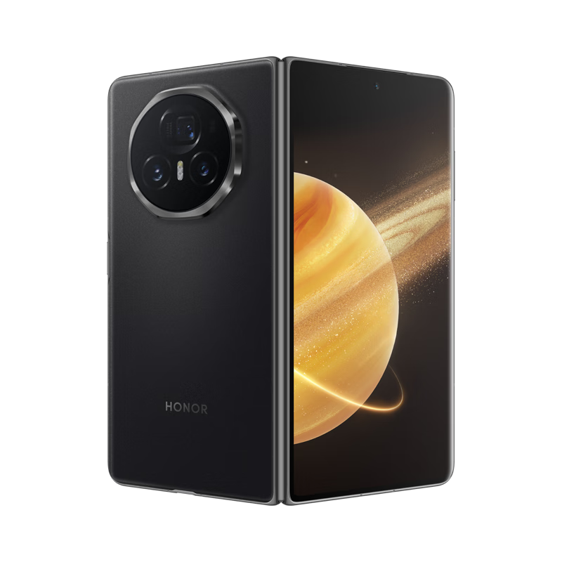荣耀Magic V3 12GB+256GB 绒黑色 5G智能手机 荣耀折叠屏 9.2mm超轻薄长续航 荣耀视力舒缓绿洲护眼屏 5G智能手机 AI手机 第三代骁龙8旗舰芯片 人脸识别