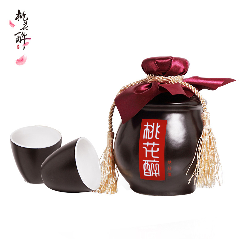 泸州老窖 桃花醉仙侠版 22度 500ml单瓶白酒