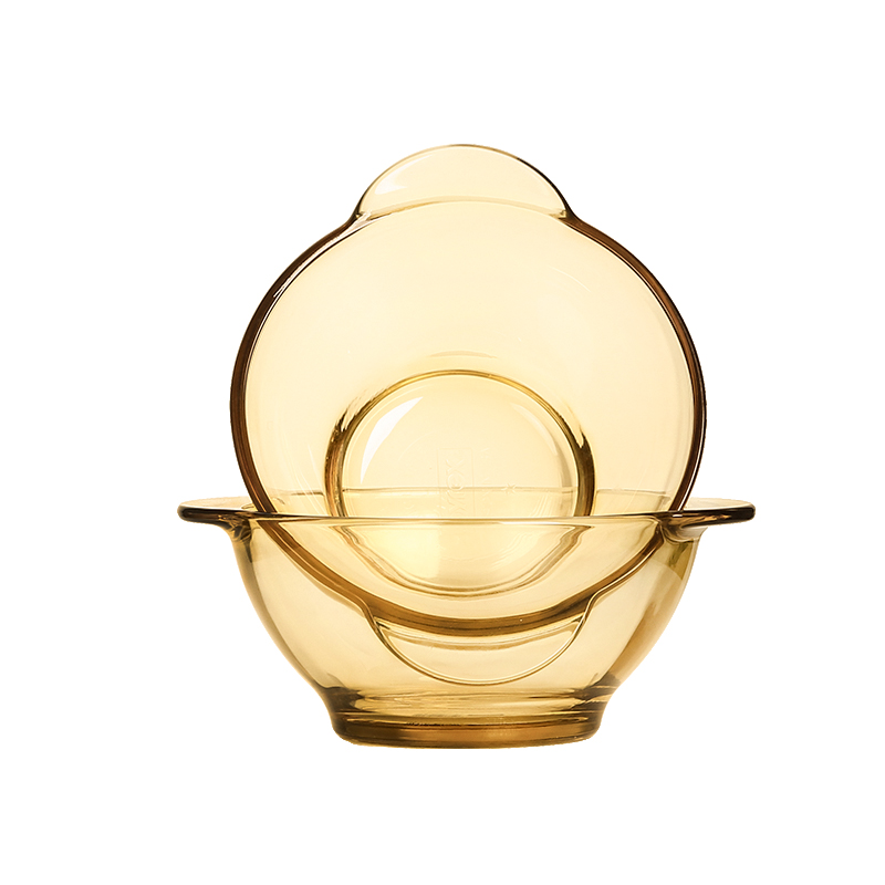 康宁Pyrex 餐具Shiny晶耀系列玻璃餐具2C件组(2个双耳碗)PX-SY2C/HP
