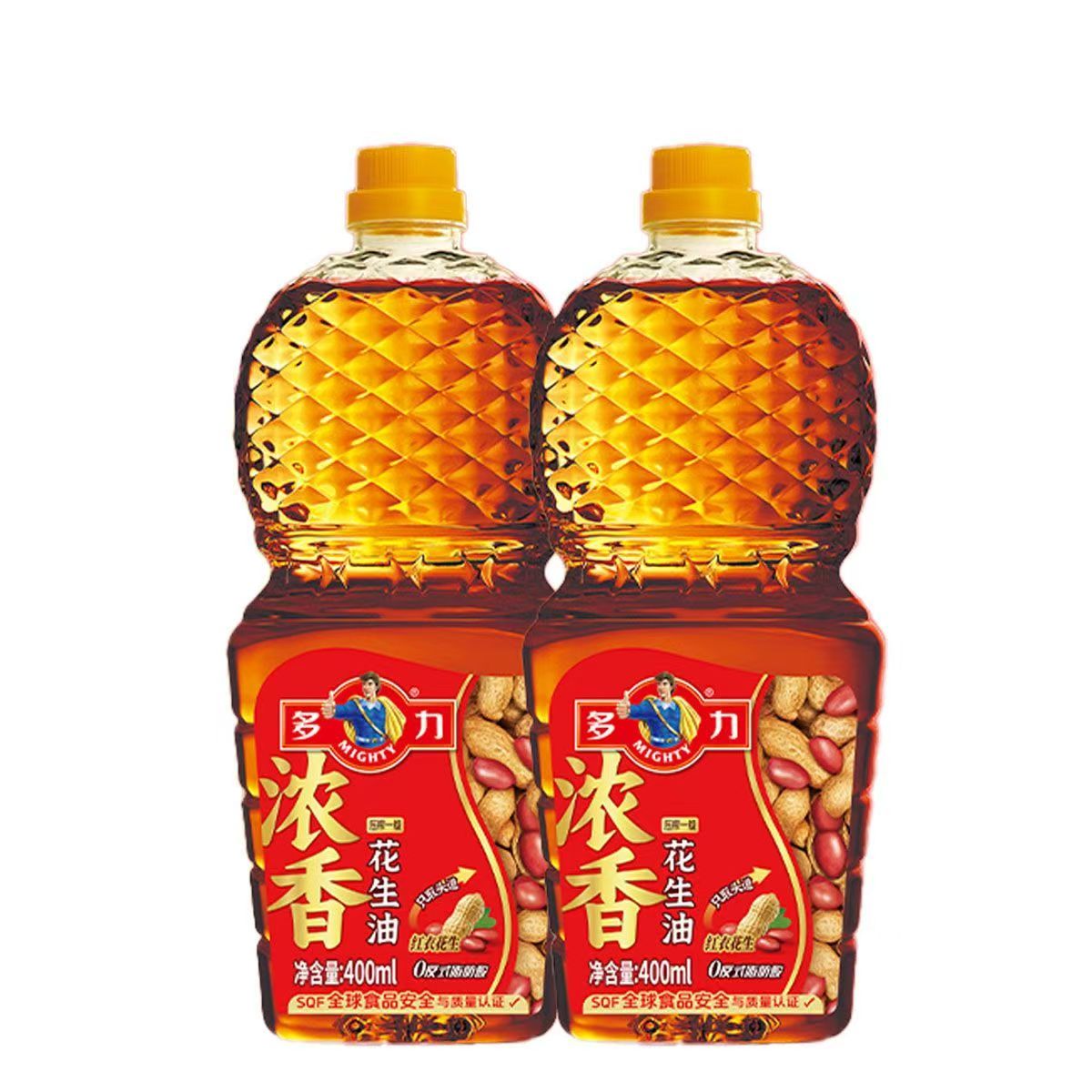 多力葵花籽油 黄金三益油 多规格可选 食用油酥田 破损赔付 浓香菜籽油400ml