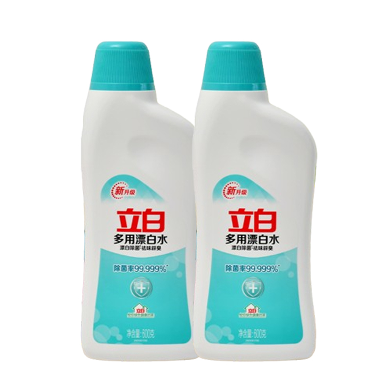 立白漂白水套装600g*2瓶除菌去渍pbs_lb_tz_600-2