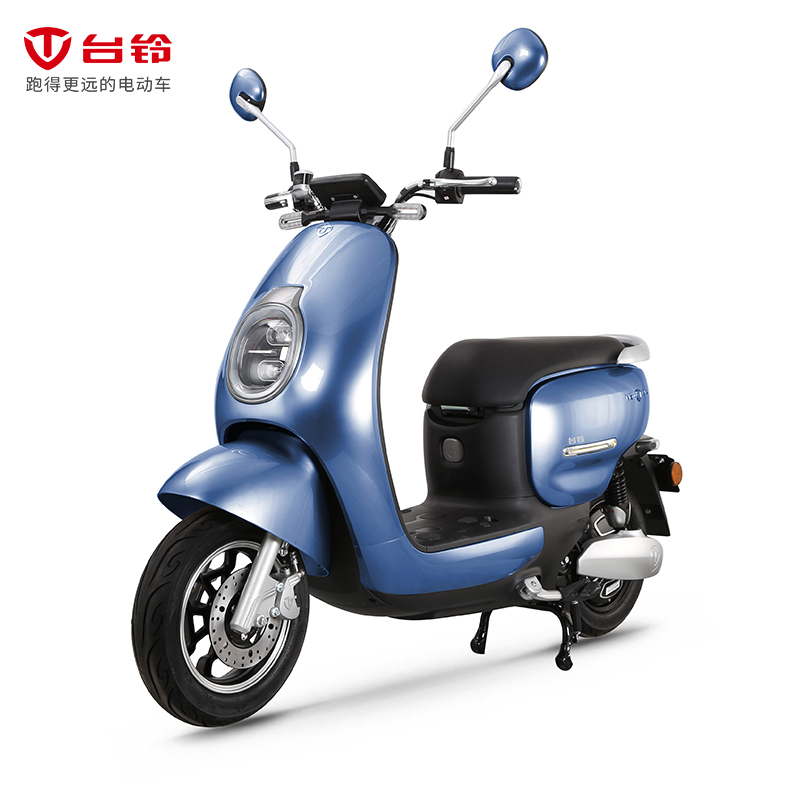 台铃3c新国标米柚60v电动轻便摩托车云电池电摩电动车