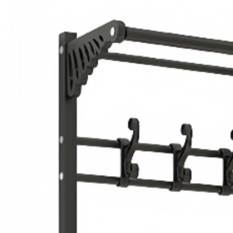 豫龙都衣帽架铁质个高清大图