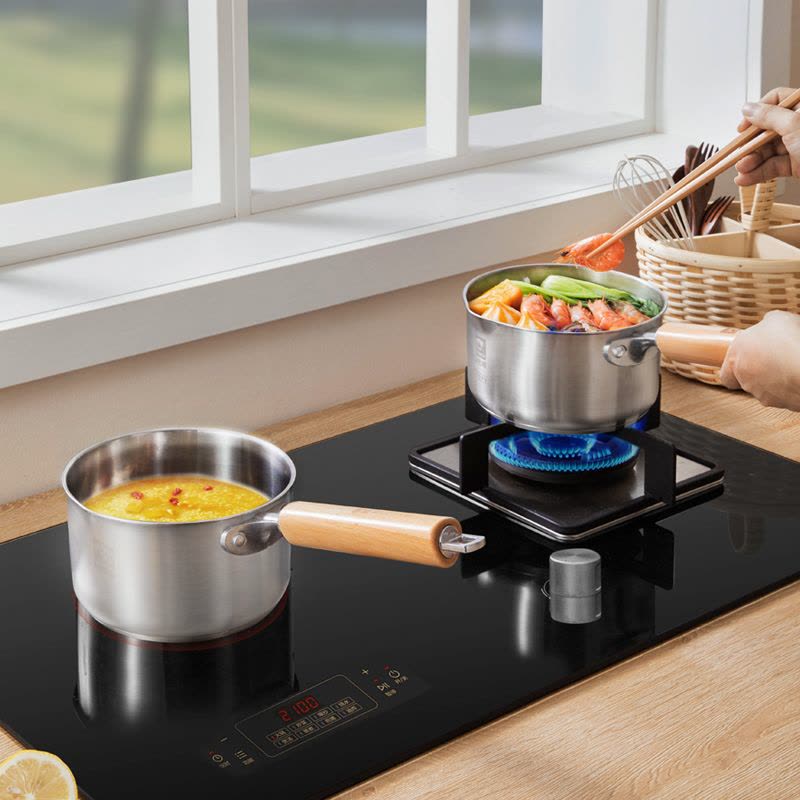 康巴赫316不锈钢健康奶锅-16cm/18cm图片