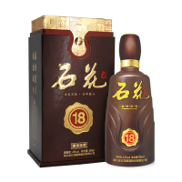 [厂家直营]石花盛世浓香18年 42度浓香型白酒 500ml*6瓶 整箱装 宴席用酒