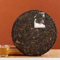 八马茶叶 千山万寨系列普洱茶叶黑茶勐宋大叶种普洱生茶礼盒357g