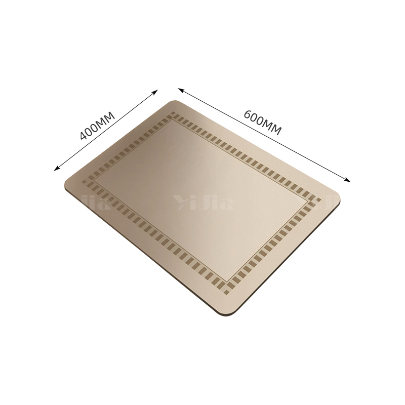 翌嘉YJ40802063 硅藻泥防滑地垫卫生间吸水防滑垫速干脚垫高清大图