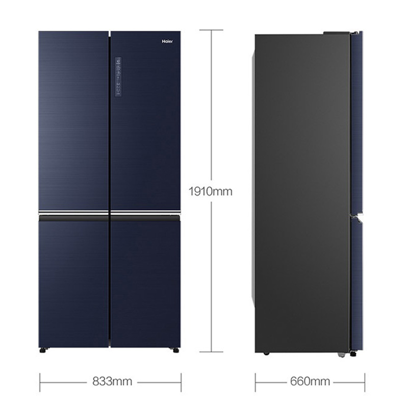 海尔(Haier)501升十字对开门嵌入冰箱 母婴专属空间 一级双变频 干湿分储 BCD-501WLHTDE5B9U1
