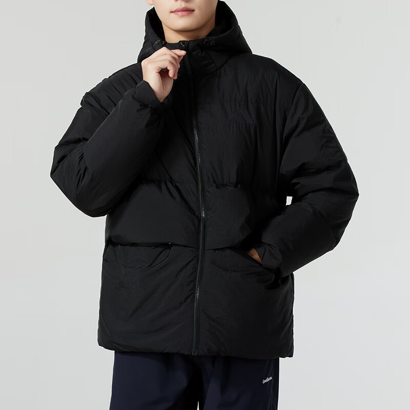 阿迪达斯 (adidas)男装 新款运动服潮流百搭防风保暖连帽羽绒服 JG5940 ZP