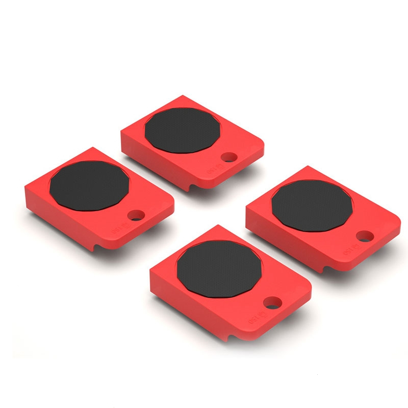 闪电客冰箱滑轮移动底座洗衣机万向轮置物支架通用省力搬家脚垫托架