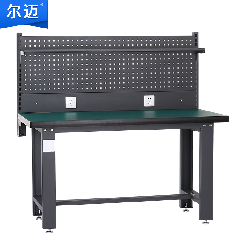尔迈 重型钳工工作台防静电操作台工厂车间多功能工具台 1.5米 BD款