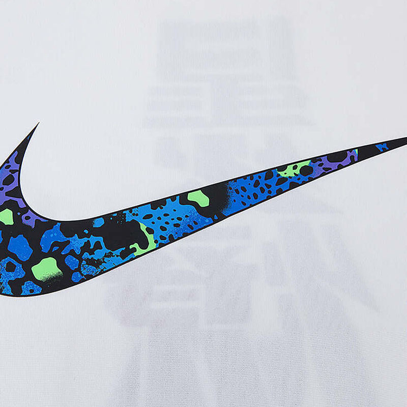 nike logo字母印花圆领运动背心 男款 白色 fq0357-100