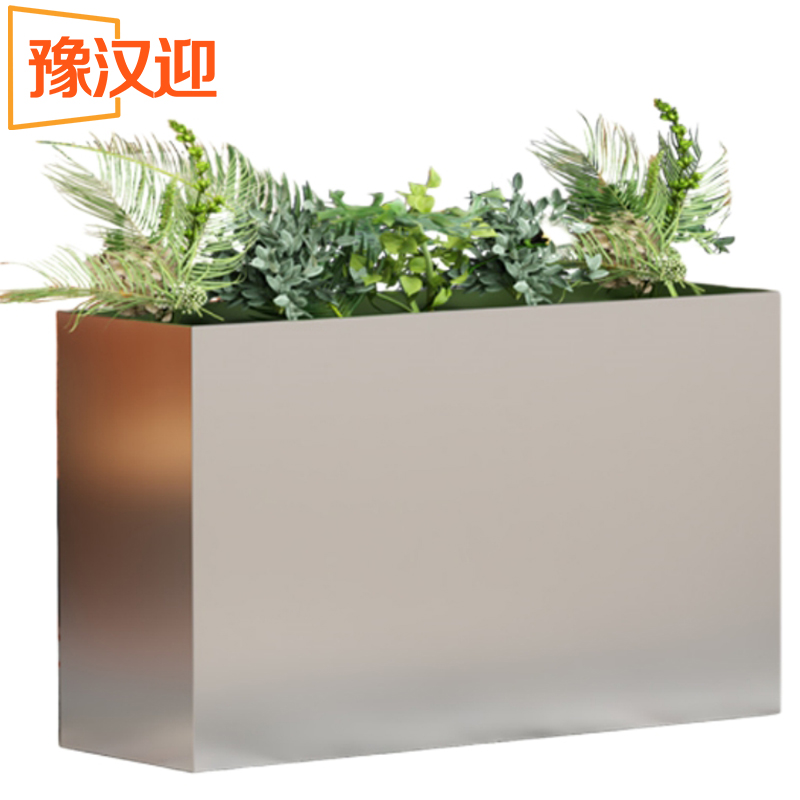 豫汉迎户外不锈钢花箱高清大图