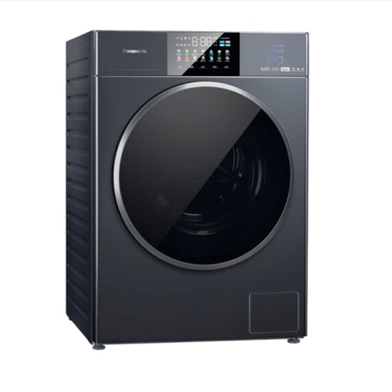 松下(panasonic)10公斤洗烘一体机xqg100-eg186彩屏 智能投放 高温
