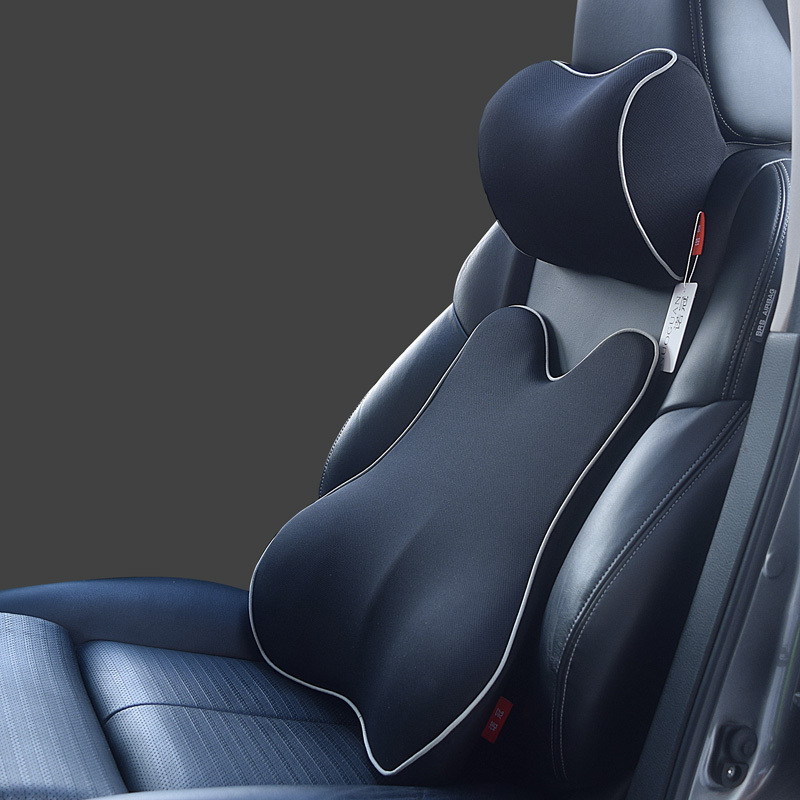 美帮汇汽车头枕靠枕车用车载颈椎枕头枕一对座椅记忆棉腰靠用品视频