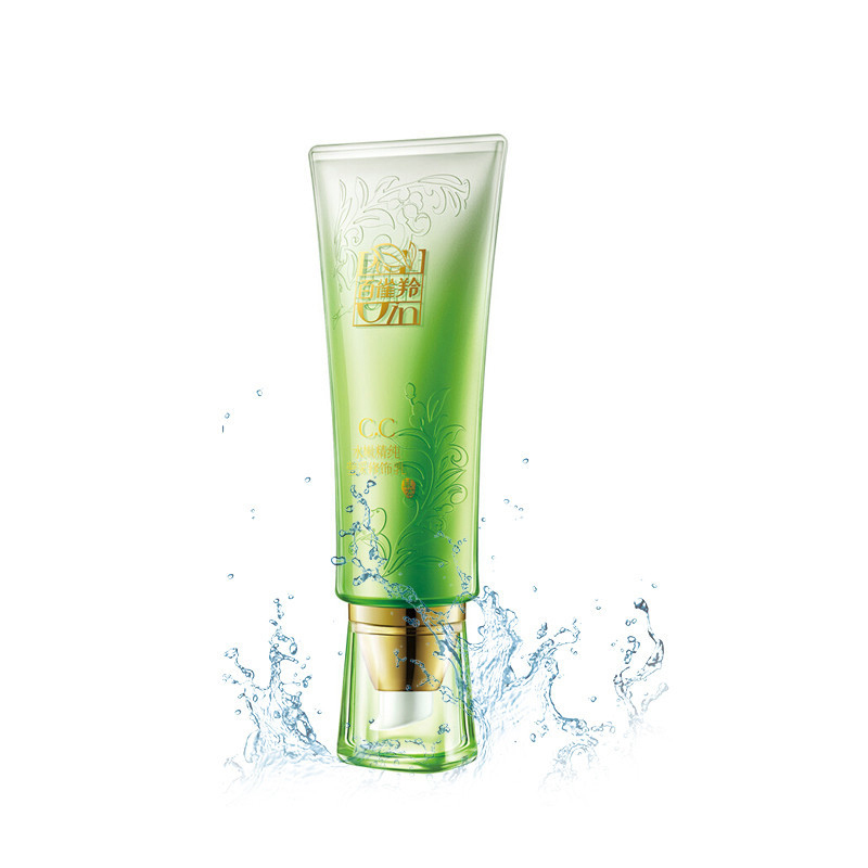 百雀羚(PECHOIN) 水嫩清颜莹采组合装（莹采修饰乳40g（亮肤型CC霜）+卸妆水200ml 通用 各种肤质）