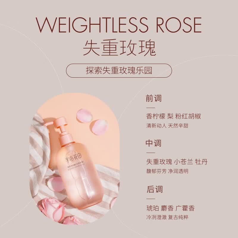 半亩花田香氛沐浴露(失重玫瑰)400g高清大图