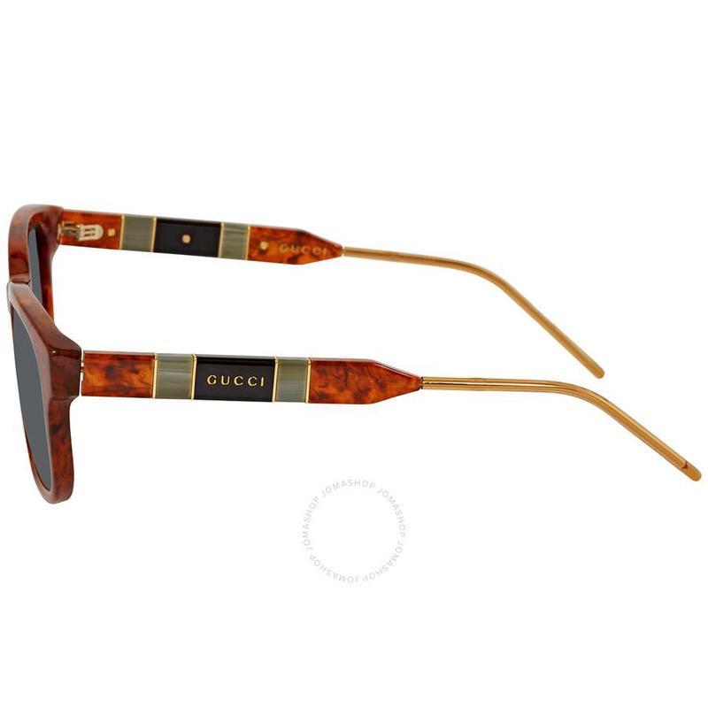 古驰gucci男士太阳镜夏季防紫外线绿色矩形男士太阳镜墨镜男gcgg0602