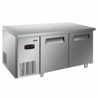 海尔(Haier)冰柜SP-430C/D2 1.8米长 卧式商用冷藏冷冻转换冰柜 冷藏柜 冷冻柜 厨房不锈钢工作台