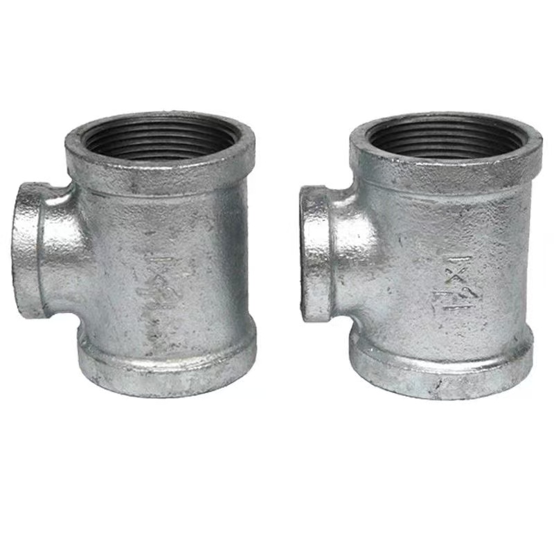 鑫顿 镀锌异径三通 6分变4分高清大图